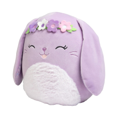10-Inch Purple Easter Plush Cute Soft Squishy Bunny Stuffed Animal Toy
