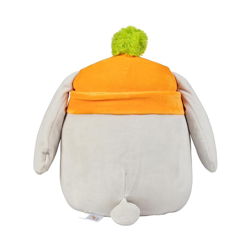 10-Inch Valentina The Grey Bunny Easter Plush - Official Jazwares - Collectible Cute Soft & Squishy Bunny Stuffed Animal Toy