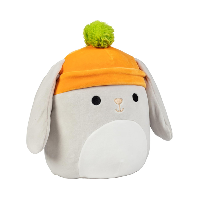 10-Inch Valentina The Grey Bunny Easter Plush - Official Jazwares - Collectible Cute Soft & Squishy Bunny Stuffed Animal Toy