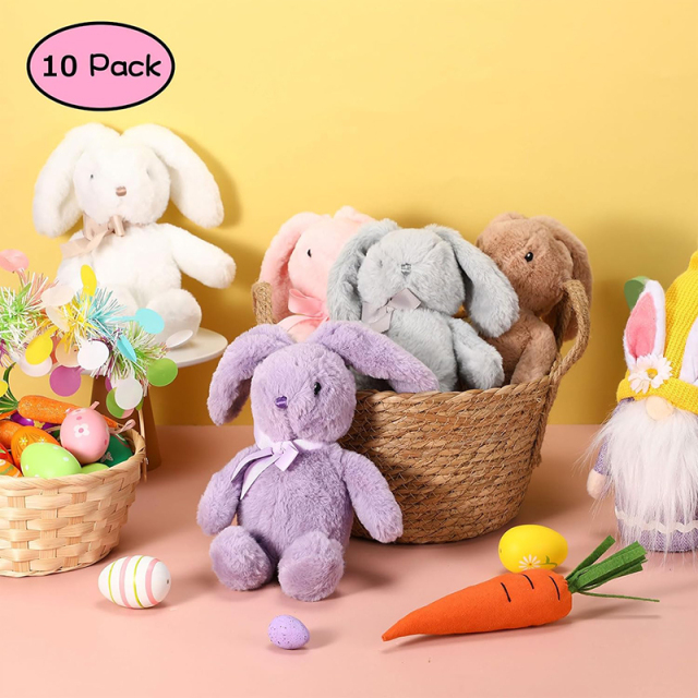 12 Inch Easter Bunny Stuffed Animal Cute Soft Rabbit Plush Toy