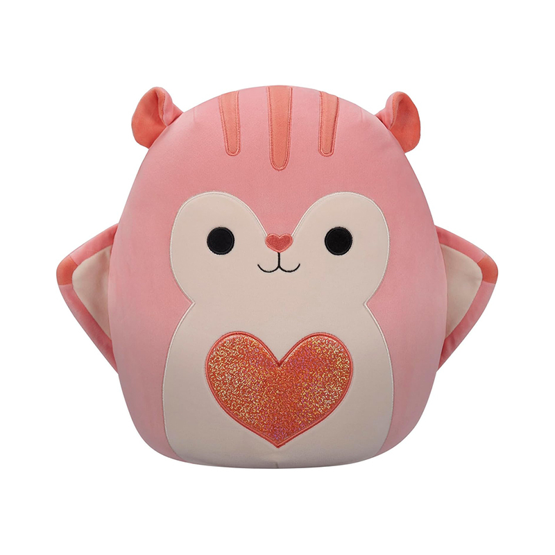 14-Inch Squirrel Stuffed Animal with Sequin Heart Large Plush Toys