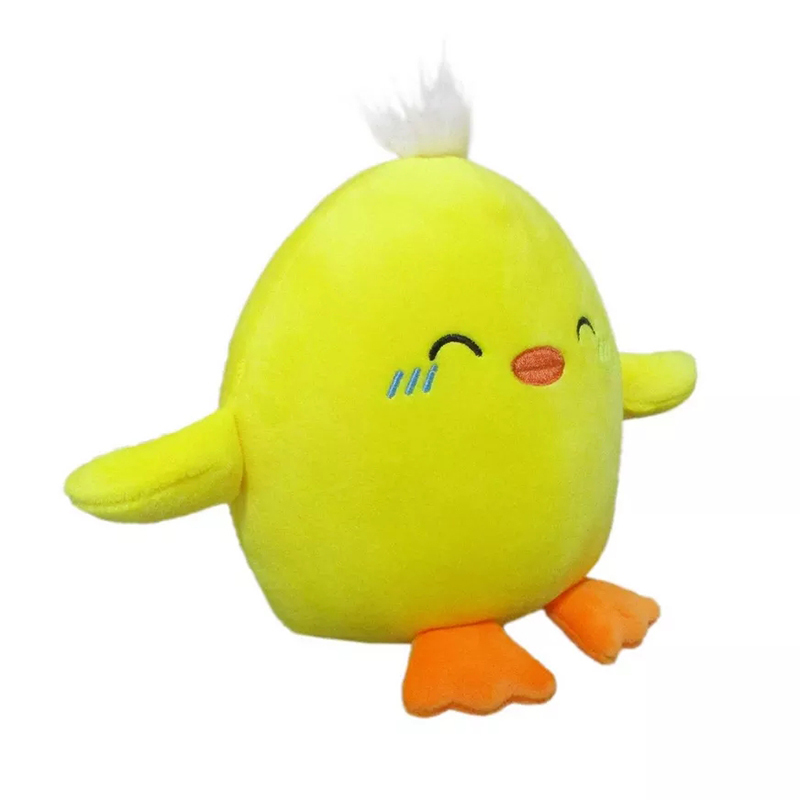 6" Chicken Stuffed Animal Cute Blushing Chick Plush Toy