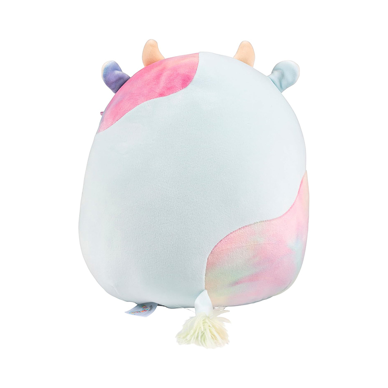 10" Blue Cow Plush Soft Squishy Cow Stuffed Animal Toy