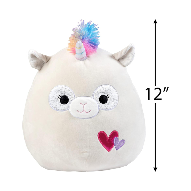 12" Soft Plush Squishy Llama Unicorn Stuffed Animal Toy
