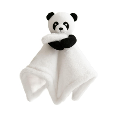 12 inch Panda Baby Security Blanket snuggler for Baby Shower Newborn Child Comforter