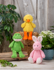 12" Cute Portable Stuffed Animal Soft Bunny Plush Toy