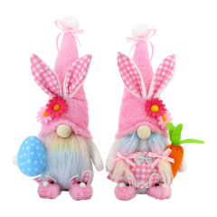 Easter Gnomes Bunny Plush Toy Rabbit Stuffed Animal Decor