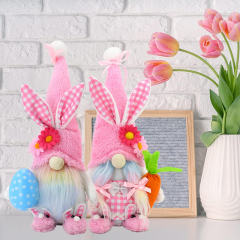 Easter Gnomes Bunny Plush Toy Rabbit Stuffed Animal Decor