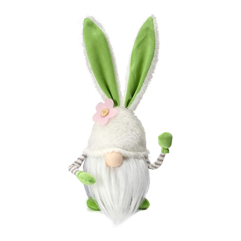 Easter Bunny Gnome Stuffed Animall Plush Handmade Rabbit Gifts