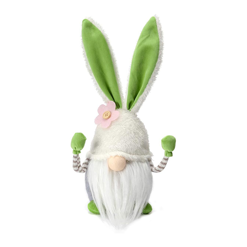 Easter Bunny Gnome Stuffed Animall Plush Handmade Rabbit Gifts