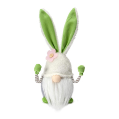 Easter Bunny Gnome Stuffed Animall Plush Handmade Rabbit Gifts
