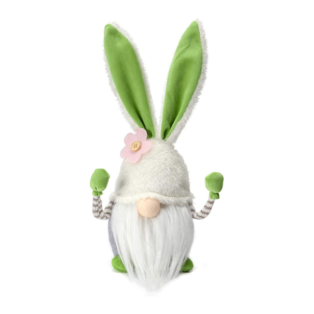 Easter Bunny Gnome Stuffed Animall Plush Handmade Rabbit Gifts