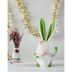 Easter Bunny Gnome Stuffed Animall Plush Handmade Rabbit Gifts