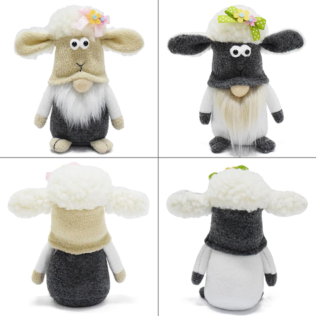 Spring Sheep Gnomes Plush Toy Easter Ornament Elf Dwarf Gnomes Gifts