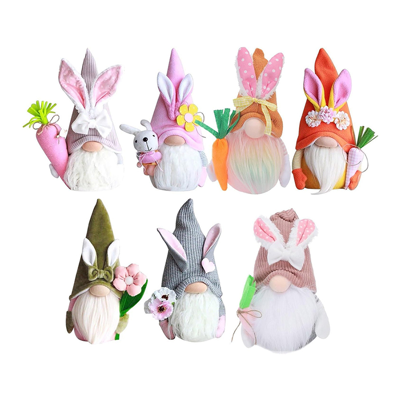 Easter Decor Gnomes Handmade Gnome Faceless Plush Doll