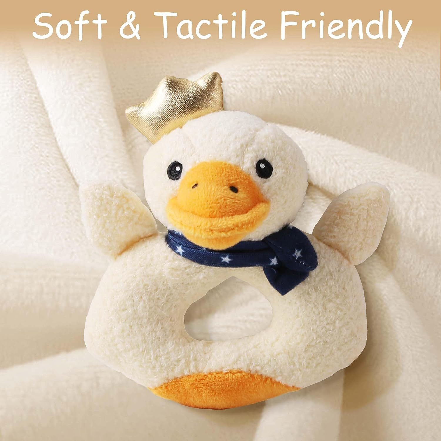 Soft Barn Farm Stuffed Animal Set Infant Hand Sensory Development