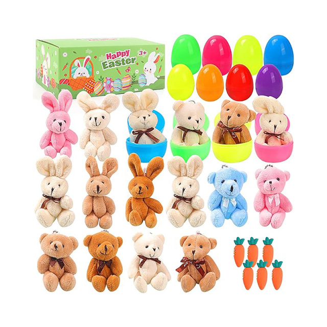 Easter Eggs Basket Stuffers Home Decorations Animal Plush Toys