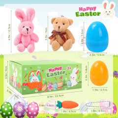 Easter Eggs Basket Stuffers Home Decorations Animal Plush Toys