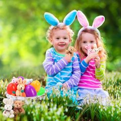 Easter Eggs Basket Stuffers Home Decorations Animal Plush Toys