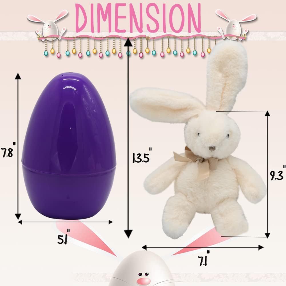 Easter Large Surprise Eggs Bunny Stuffed Animal Plush Toys