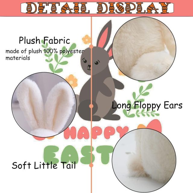 Easter Large Surprise Eggs Bunny Stuffed Animal Plush Toys