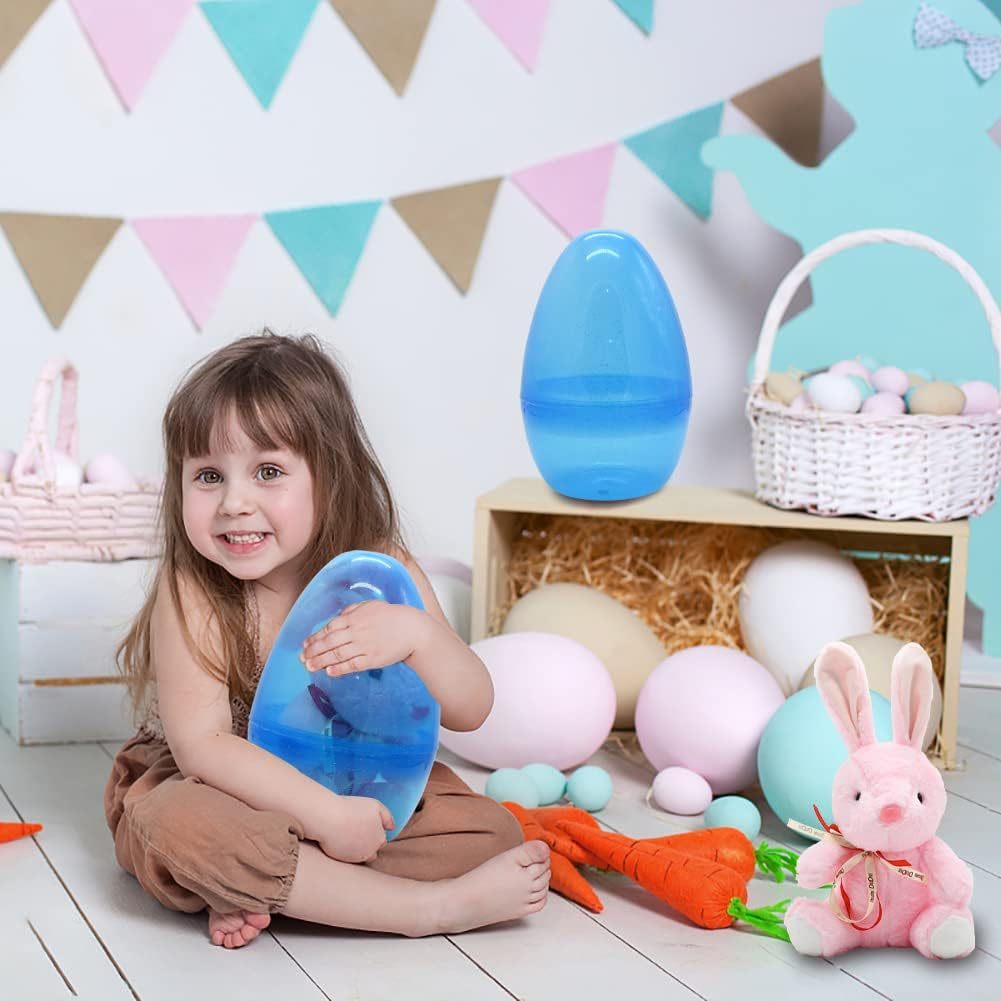 10" Easter Egg Filled with 12.2" Rabbit Stuffed Animal