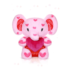 12 Inch Valentine's Day Cute Plush Animals Stuff Animals with Heart
