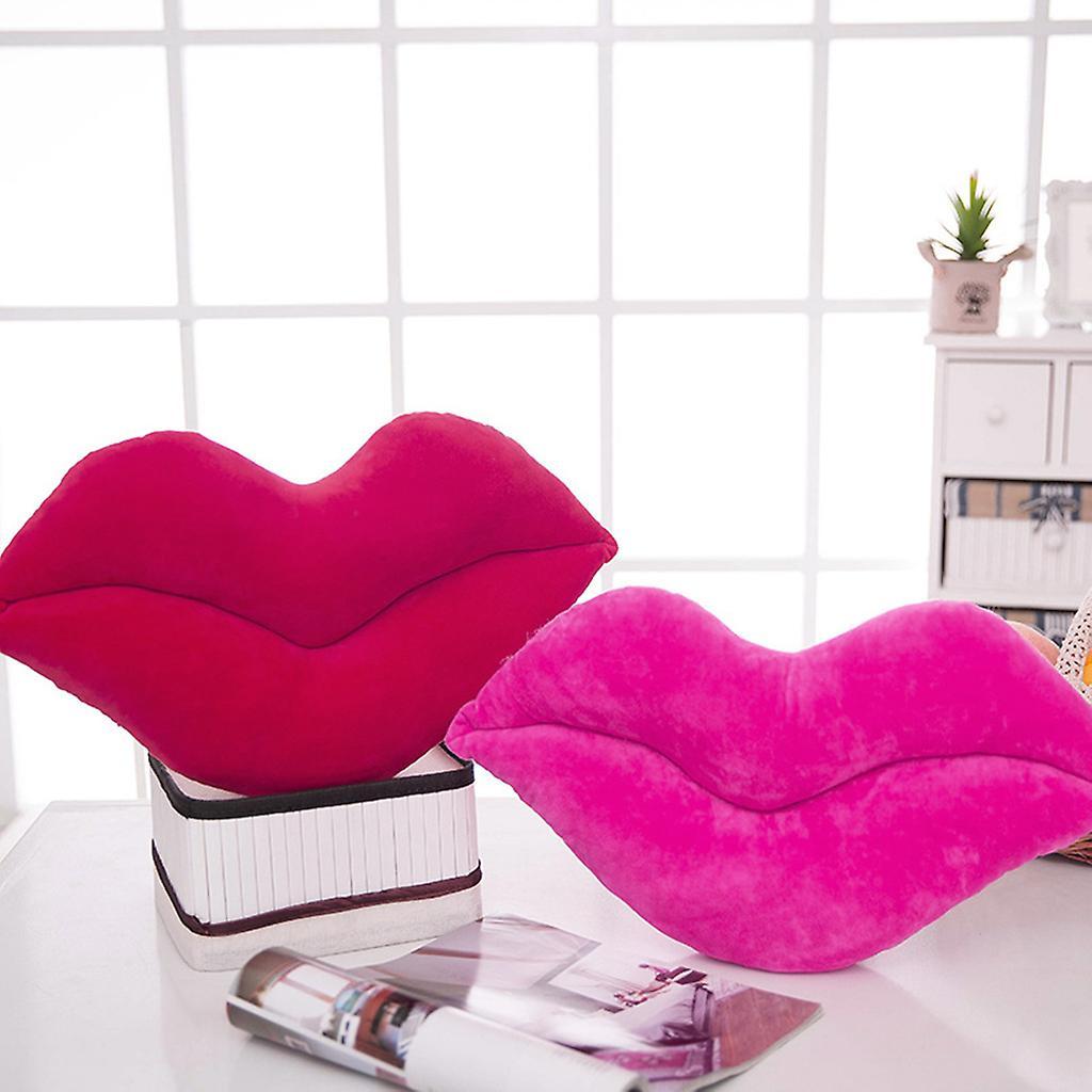 Big Lips Cushion Pillow Stuffed Plush Toy For Doll Car For Seat Valentine's Day