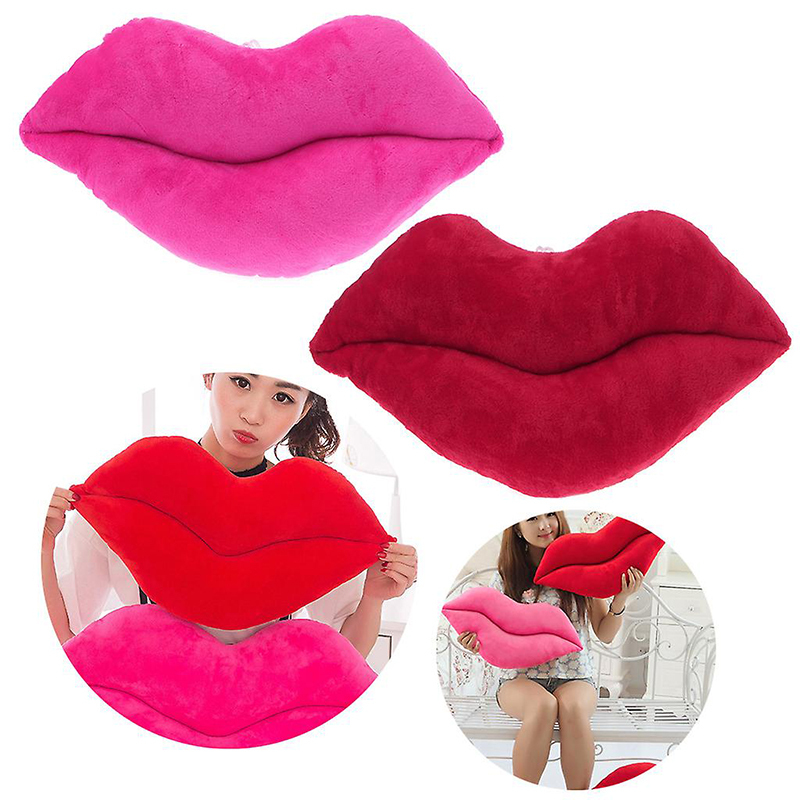 Big Lips Cushion Pillow Stuffed Plush Toy For Doll Car For Seat Valentine's Day