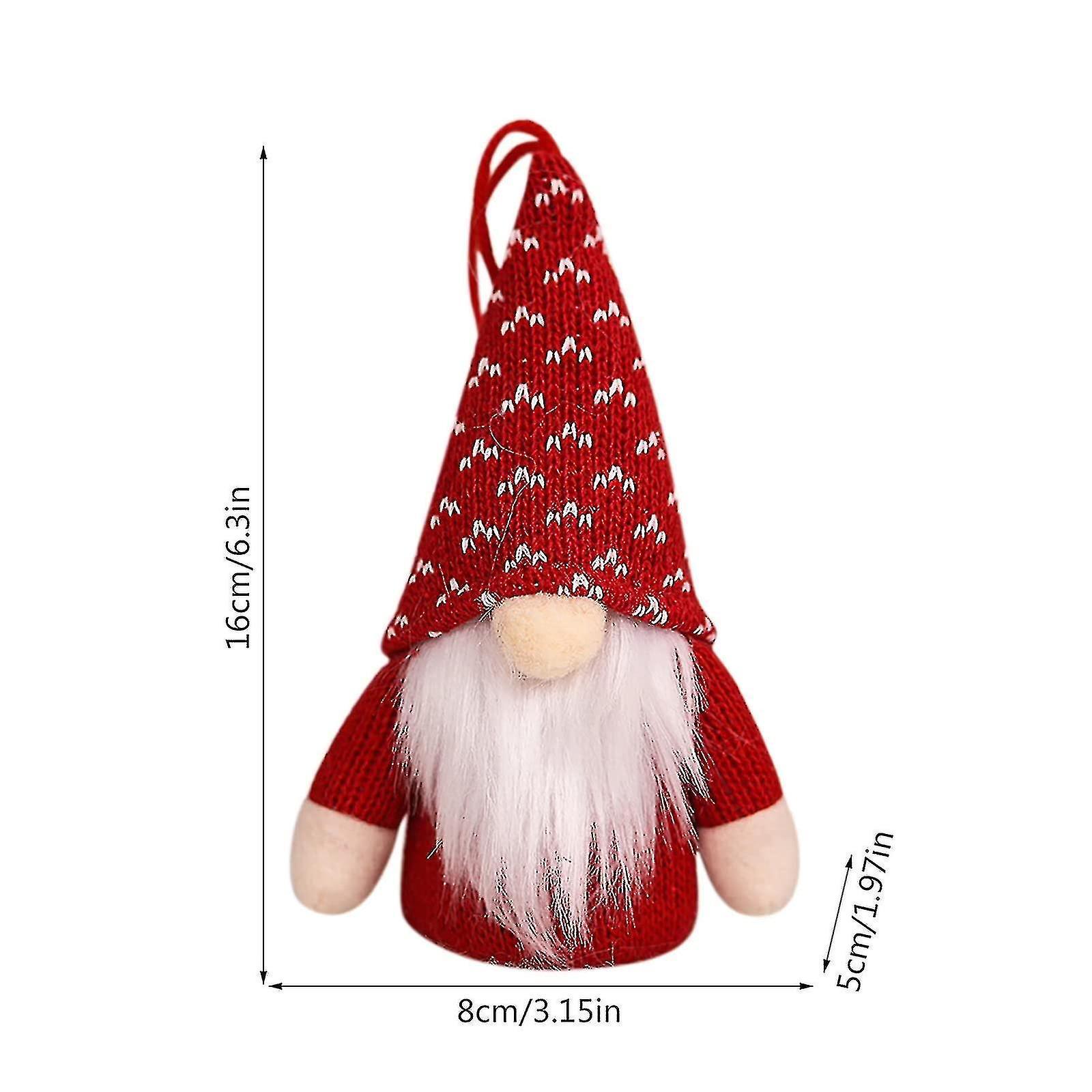 Led Luminous Gnome Plush Doll Handmade Dwarf Doll Valentines Day Decorations Gift