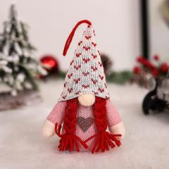 Led Luminous Gnome Plush Doll Handmade Dwarf Doll Valentines Day Decorations Gift