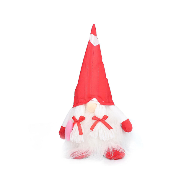Valentine's Day Home Soft Cute Exquisite Plush Gnome Doll