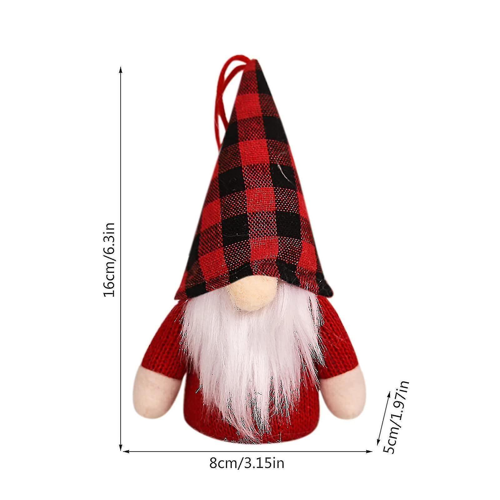 Led Luminous Gnome Plush Doll Handmade Dwarf Doll Valentines Day Decorations Gift
