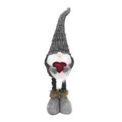 Lovely Handmade Plush Gnome Doll For Valentine's Day Gift
