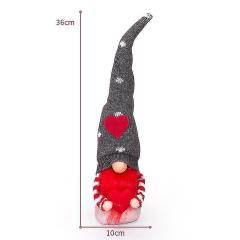 Valentine's Day Decoration Gnome Plush Long Hat Faceless Doll
