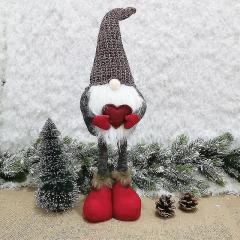 Lovely Handmade Plush Gnome Doll For Valentine's Day Gift