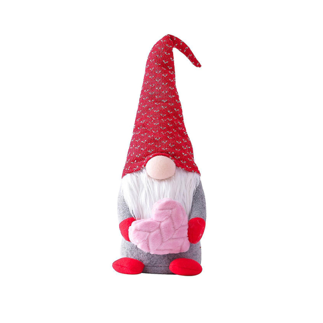 2pcs Gnomes Plush Figurine Elf Couples Decorative Ornaments