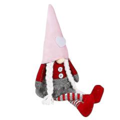 Gnome Long Legs Festive Plush Rudolph Doll Toy Valentine's Day