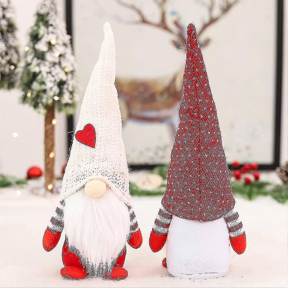 Valentine's Dwarf Dolls Decorations Handmade Faceless Plush Toys