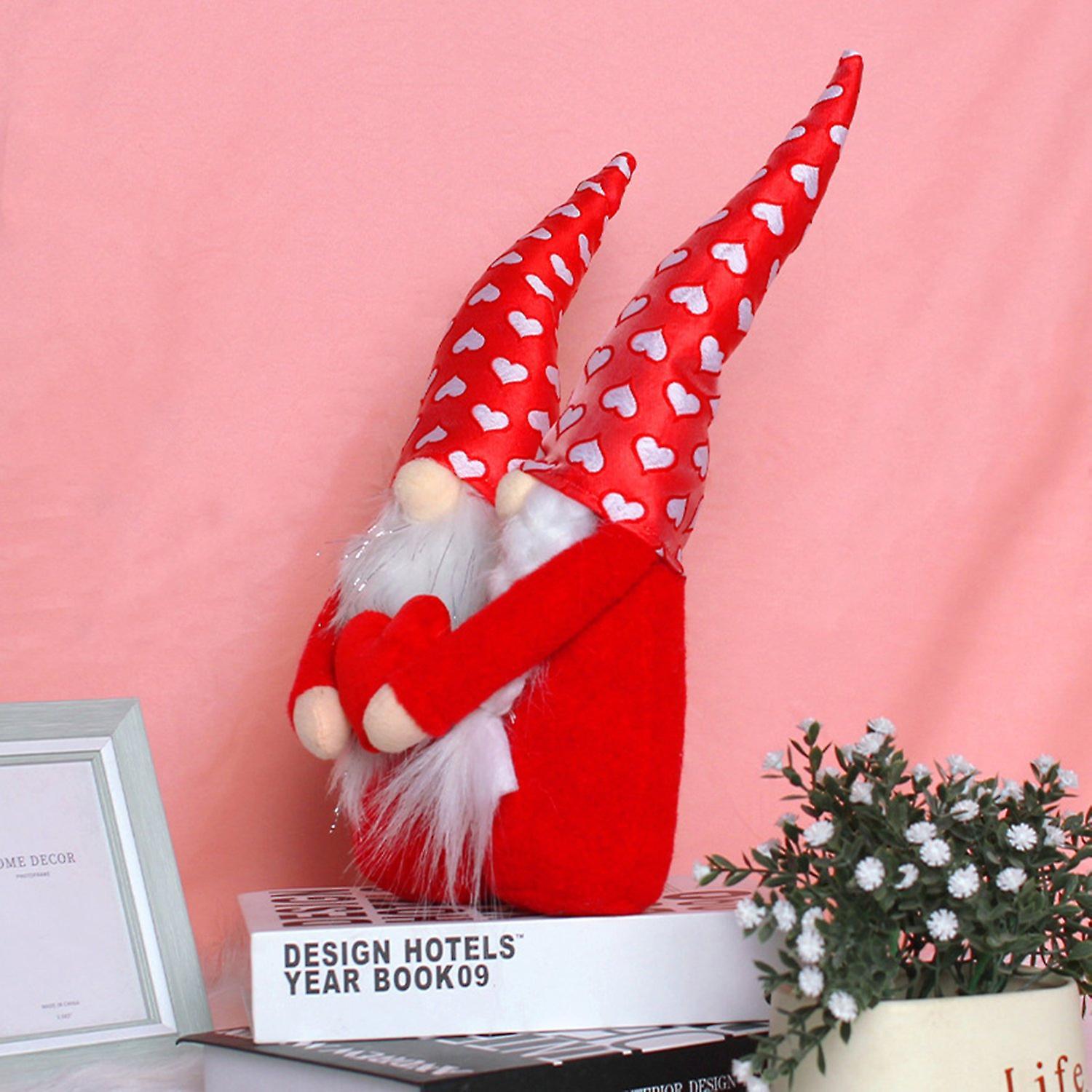 2Pcs Plush Faceless Dolls Valentine's Day Gift