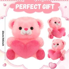 10" Adorable Stuffed Animals Bears Soft Plush Toys for Valentine's Day