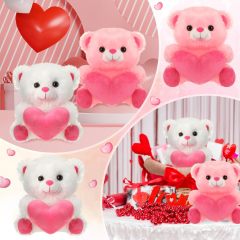 10" Adorable Stuffed Animals Bears Soft Plush Toys for Valentine's Day