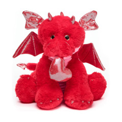 11 Inch Stuffed Animals Dragon Plush Toy Valentine's Day Gifts