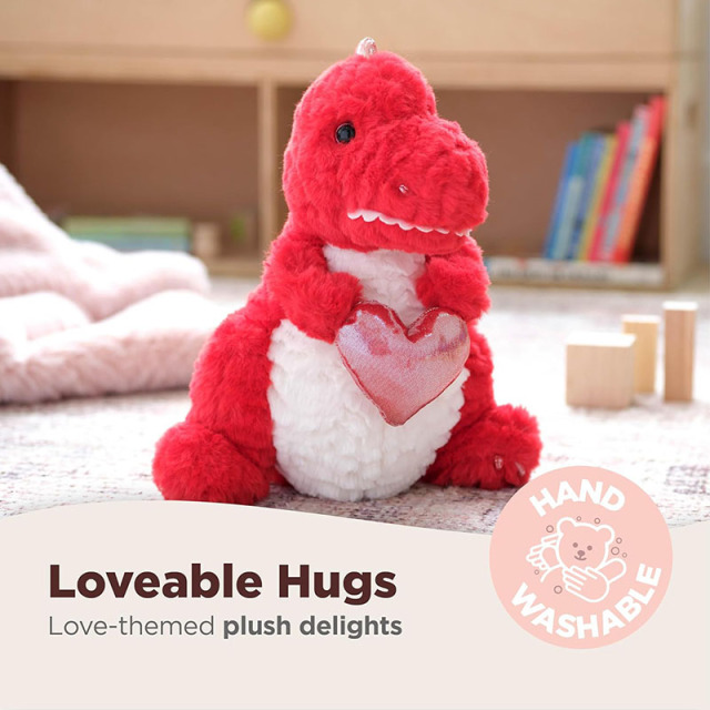 12 Inch Dinosaur Stuffed Animals Valentine's Day Plush Toy