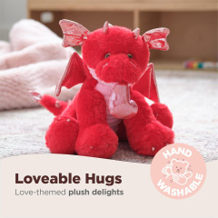 11 Inch Stuffed Animals Dragon Plush Toy Valentine's Day Gifts