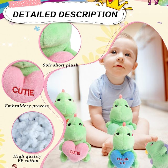 Valentines Day Stuffed Animals Bulk Dinosaur Plush Toys