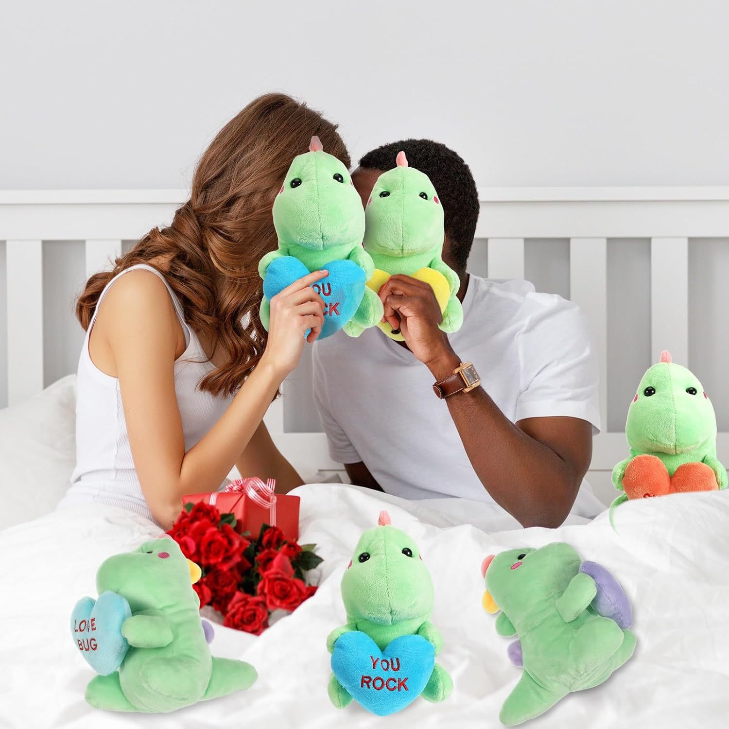 Valentines Day Stuffed Animals Bulk Dinosaur Plush Toys