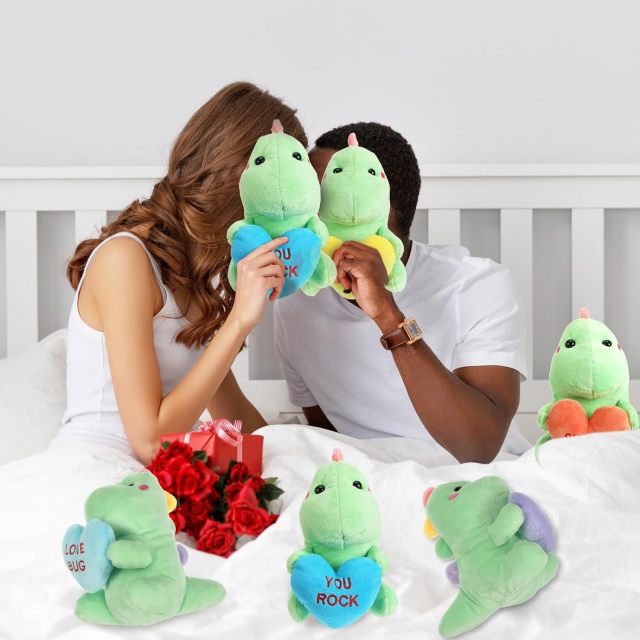 Valentines Day Stuffed Animals Bulk Dinosaur Plush Toys