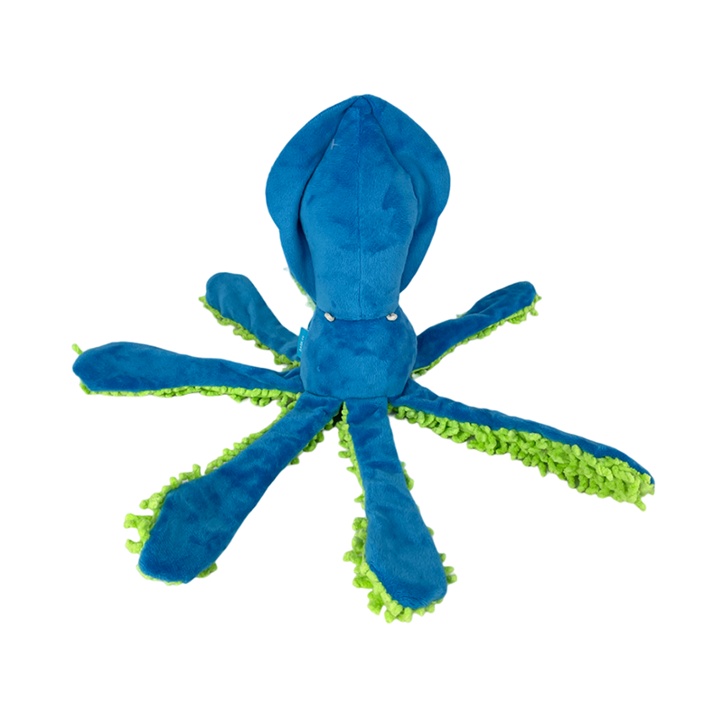 Blue Octopus Tear-resistant Durable Pet Plush Toys