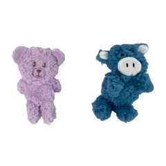 Mini Size Bear Pig Pet Toys Cute Dog Toy with Squeaker